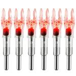 KEAUP 12 Pack Lighted Nocks for Arrows