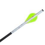 12 Pack Arrow Fletching with 2 Inch Vanes