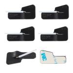 KEAUP 6 Pack Black Arrow Rests for Archery