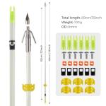 32" Bowfishing Arrows with Broadheads - 6 Pack