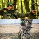 KEAUP 31" Carbon Arrows with Lighted Nocks