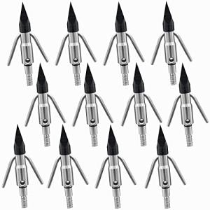 12 Pack Bowfishing Broadhead Tips for Crossbows