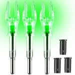 KEAUP Lighted Nocks for Arrows - 3 Pack