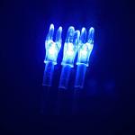 KEAUP Lighted Nocks for Arrows - 3 Pack (Blue)