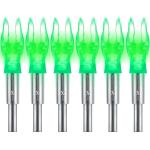 KEAUP 6 Pack LED Lighted Arrow Nocks