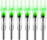 KEAUP Lighted Nocks for Arrows - 6 Pack