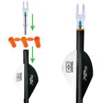 Lighted Arrow Nocks for 2" Arrows - 6 Pack