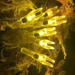 KEAUP 6-Pack Lighted Arrow Nocks .204 to .246