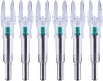 KEAUP 6 Pack LED Lighted Arrow Nocks
