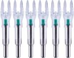6 Pack Lighted Universal Arrow Nocks .204/.233