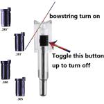 Lighted Crossbow Nocks 6-Pack with Bushings