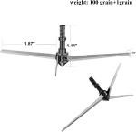 6 Pack Turkey Hunting Broadheads 100/125 Grain