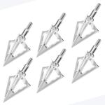 100 Grain Fixed Blade Broadheads - 6 Count