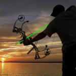 32-Inch Luminous Bowfishing Arrows with Broadheads