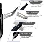 12-Pack 100 Grain Hunting Broadheads for Archery