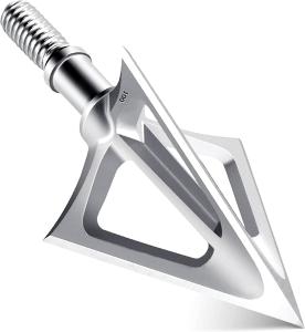 6-Pack 100 Grain Stainless Steel Broadheads
