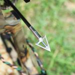 420 Stainless Steel 100 Grain Fixed Broadheads - 6 Pack