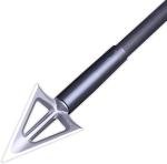 6-Pack 100 Grain Fixed Blade Broadheads, 1-1/8" Cut