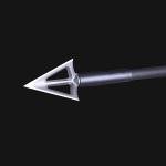 6-Pack 100 Grain Fixed Blade Broadheads, 1-1/8" Cut