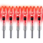 Lighted Nocks for Arrows - 6 Pack