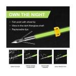 32" Bowfishing Arrows with Broadheads - 6 Pack