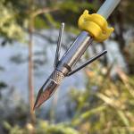 32" Bowfishing Arrows with Broadheads & Safety Slides