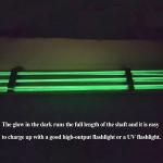 32-Inch Luminous Bowfishing Arrows with Broadheads 6-Pack