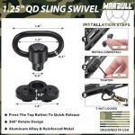 WarBull Adjustable 2 Point Sling for Crossbows