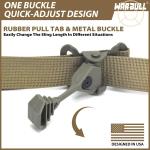 Tactical Rifle Sling with HK Hook and Soft Pad