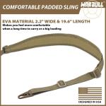 Tactical Rifle Sling with HK Hook and Soft Pad