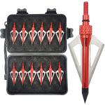 LeeMui 12PK 100 Grain 3-Blade Broadheads