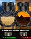 CVLIFE 1.5-5x32 Illuminated Crossbow Scope