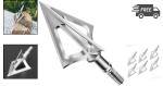 Fixed Blade 100 Grain Broadheads - 6 Pack