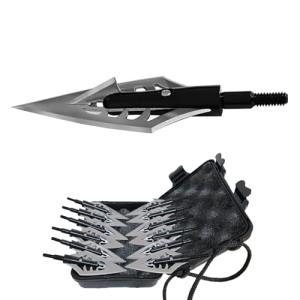 Sososhoot 150 Grain 4 Blade Broadheads Set
