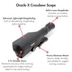 Burris Oracle X Rangefinder Crossbow Scope, Matte Black