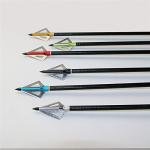 Sinbadteck 100 Grain 3-Blade Broadheads, 12 Pack