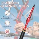 12 Pack 100 Grain Broadheads for Crossbows and Bows