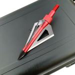 12 Pack 100 Grain Broadheads for Crossbows and Bows