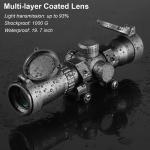 MA3TY 1.5-5x32 Crossbow Scope with Rings