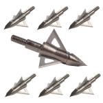 3-Blade 100 Grain Broadheads for Hunting Bows