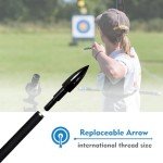 100 Grain Archery Arrow Tips - 12 Pack