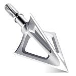 Premium 100 Grain Stainless Steel Broadheads 6-Pack