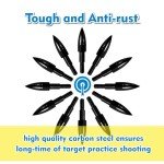 100 Grain Archery Arrow Tips - 12 Pack