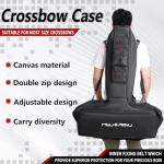 Soft Lined Reverse Draw Crossbow Case with Pocket