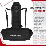 Soft Lined Reverse Draw Crossbow Case with Pocket