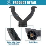 360° Rotatable V Yoke Gun Holder for Crossbows