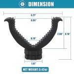 360° Rotatable V Yoke Gun Holder for Crossbows