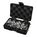 ARCTIRA 12 Hunting Broadheads with Case for Crossbows