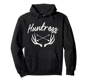 Huntress Crossbow Hoodie for Women Archery Lovers