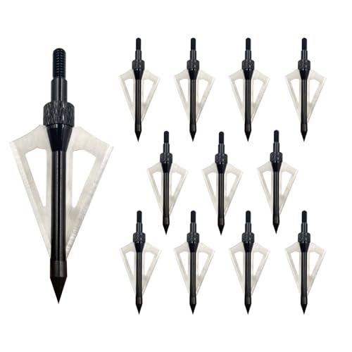 100 Grain 3-Blade Broadheads 12-Pack with Case